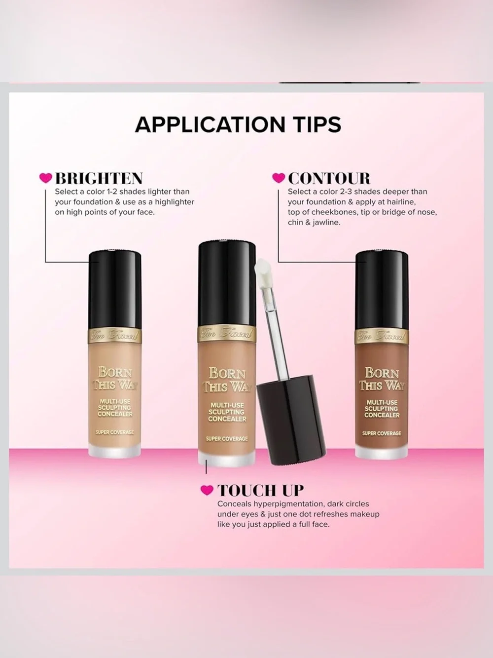Too Faced Born Concealer (2 Pack) - NEW